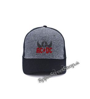 ACDC - Black Ice Angus Silhouette - šedočierna bavlnená šiltovka