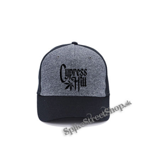CYPRESS HILL - Logo Motive 2 - šedočierna bavlnená šiltovka