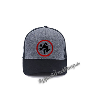 D.R.I. - Symbol - šedočierna bavlnená šiltovka