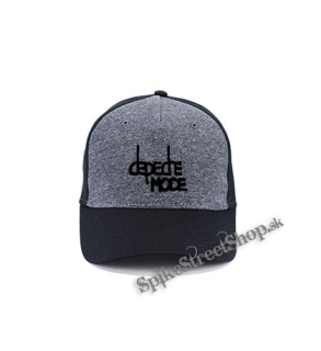 DEPECHE MODE - Logo People Are People - šedočierna bavlnená šiltovka