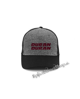 DURAN DURAN - Pink Logo - šedočierna bavlnená šiltovka