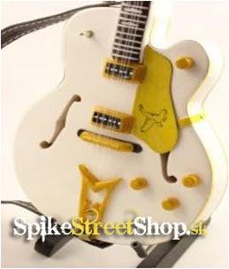 Gitara JOHN FRUSCIANTE - GRETSCH WHITE FALCON - Mini Guitar USA