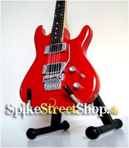 Gitara JOE SATRIANI - IBANEZ JS 1200 RED CANDY - Mini Guitar USA