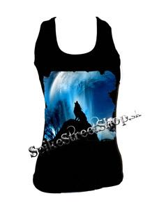 WOLF COLLECTION - Gothic Moon - Ladies Vest Top