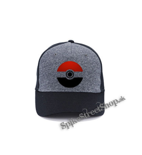 POKEMON - Symbol - šedočierna bavlnená šiltovka