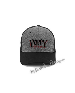 POPPY PLAYTIME - Logo - šedočierna bavlnená šiltovka