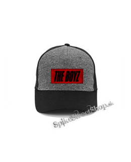 THE BOYZ - Red Logo Debut Album - šedočierna bavlnená šiltovka