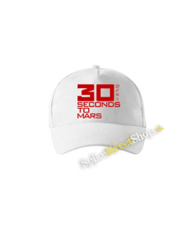 30 SECONDS TO MARS - Red Logo - biela šiltovka