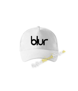 BLUR - Logo - biela šiltovka