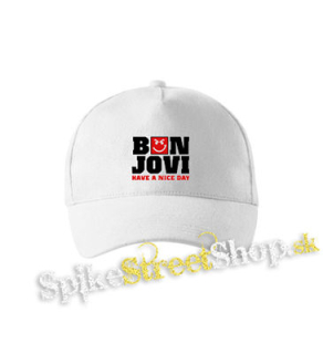BON JOVI - Have A Nice Day - biela šiltovka