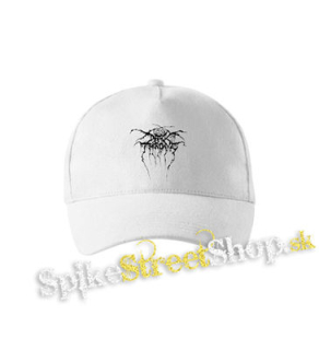 DARKTHRONE - Logo - biela šiltovka