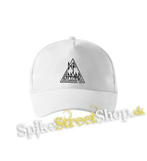 DEF LEPPARD - Logo - biela šiltovka