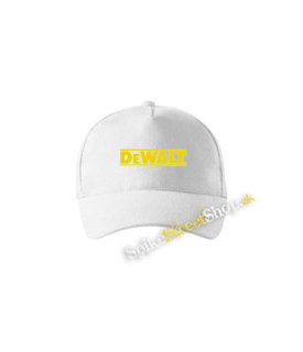 DEWALT - Yellow Logo - biela šiltovka