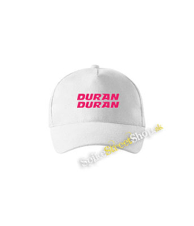 DURAN DURAN - Pink Logo - biela šiltovka