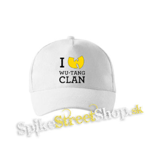 I LOVE WU TANG - biela šiltovka