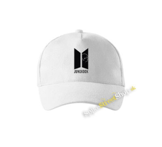 JUNGKOOK - BTS Logo & Portrait - biela šiltovka