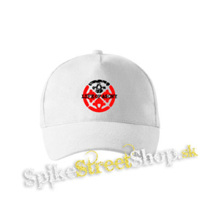 LIFE OF AGONY - Logo Symbol Crest - biela šiltovka