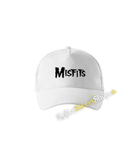 MISFITS - Simple Logo - biela šiltovka