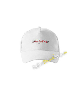 MOTLEY CRUE - Dr. Feelgood Logo - biela šiltovka