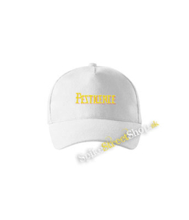 PESTILENCE - Yellow Logo - biela šiltovka