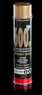 MOLOTOW BURNER GOLD (600 ml) - zlatý sprej