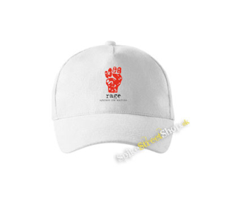 RAGE AGAINST THE MACHINE - Logo Paw - biela šiltovka