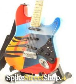 Gitara ERIC CLAPTON - FENDER STRATO. CRASH 3 - Mini Guitar USA