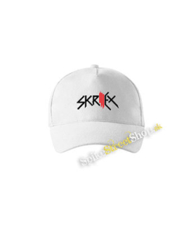 SKRILLEX - Logo - biela šiltovka