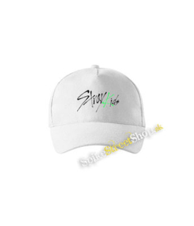 STRAY KIDS - Oddinary Green Logo - biela šiltovka