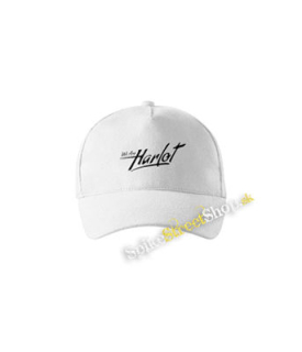 WE ARE HARLOT - Logo - biela šiltovka