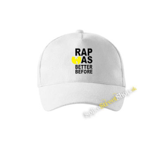 WU TANG CLAN - Rap Was Better Before - biela šiltovka