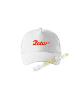 ZETOR - Red Logo - biela šiltovka