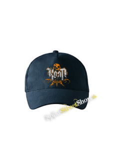 KORN - Logo Crest Bakersfield Orange - tmavomodrá šiltovka