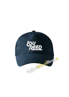 LOU REED - Logo - tmavomodrá šiltovka