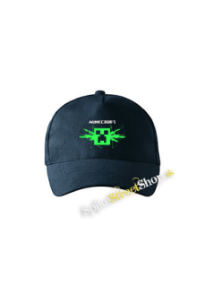 MINECRAFT - Gun - tmavomodrá šiltovka