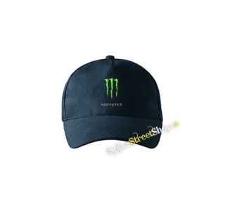 MONSTER ENERGY - Logo - tmavomodrá šiltovka