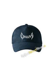 OBSCURA - Logo - tmavomodrá šiltovka