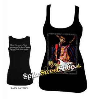 JIMI HENDRIX - Portrait - Ladies Vest Top