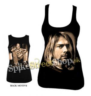 KURT COBAIN - Portrait - Ladies Vest Top