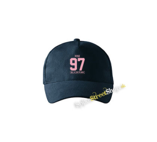 ROSÉ 97 - BLACKPINK - Pink Number Years - tmavomodrá šiltovka