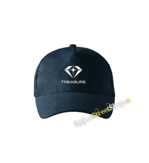 TREASURE - Logo Kpop Band - tmavomodrá šiltovka