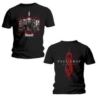 SLIPKNOT - Paul Grey - čierne pánske tričko