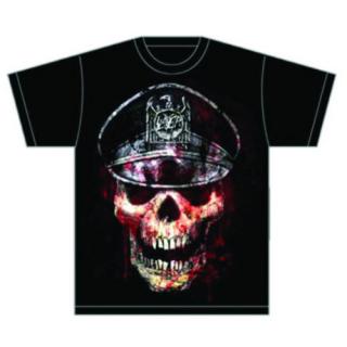 SLAYER - Skull Hat - čierne pánske tričko