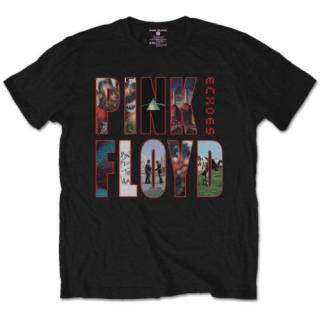 PINK FLOYD - Echoes Album Montage - čierne pánske tričko