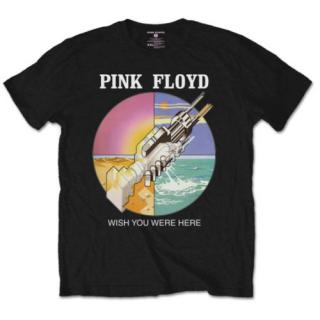 PINK FLOYD - WYWH Circle Icons - čierne pánske tričko