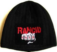 RANCID - čierna zimná čiapka 