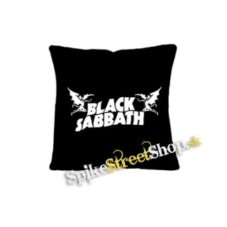 BLACK SABBATH - White Logo - vankúš