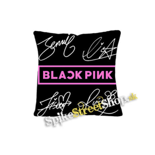 BLACKPINK - Logo & Signature - vankúš