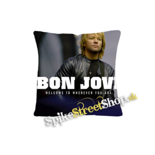 BON JOVI - Welcome To Wherever You Are - vankúš