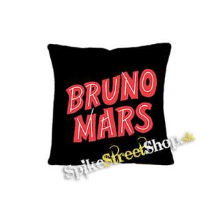BRUNO MARS - Logo - vankúš